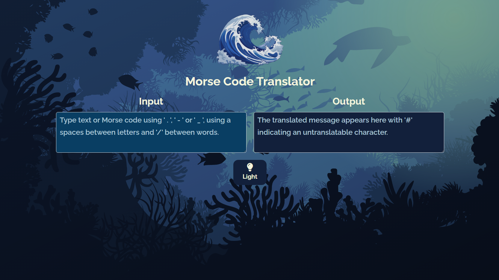 Image of Morse Code Translator Project